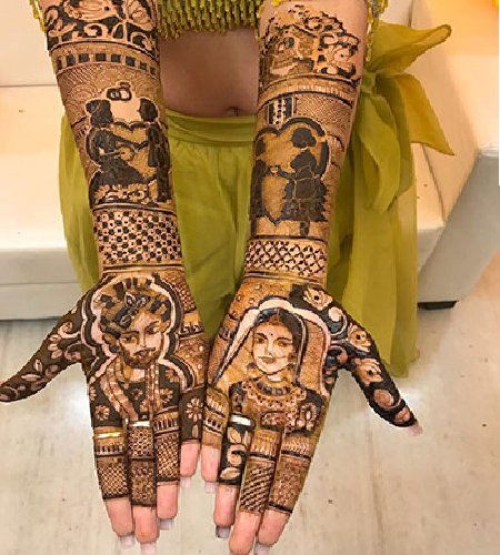 Gujrati Mehandi Service in Agra