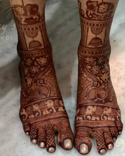 Best Foot Mehandi artist in Delhi